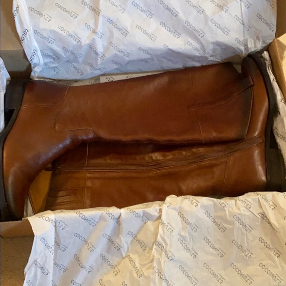 Knee high Leather “Riding” Boots